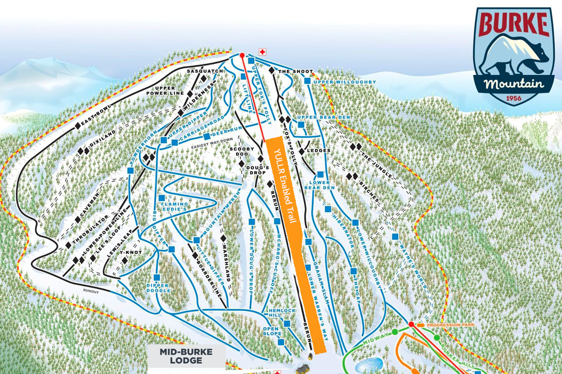 Mountain Resort Map